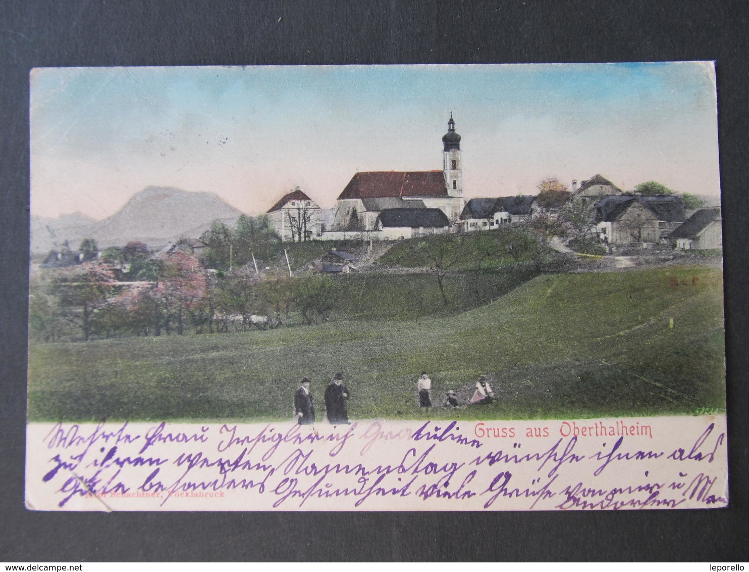 AK OBERTHALHEIM Timelkam B. Vöcklabruck 1900 //// D*43033 - Vöcklabruck