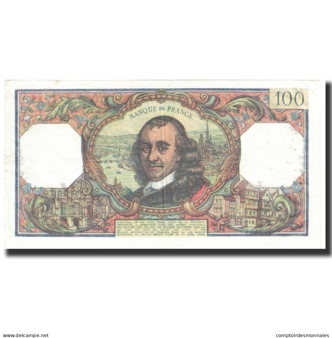 France, 100 Francs, Corneille, 1977, 1977-03-03, TTB, Fayette:65.57, KM:149f - 100 F 1964-1979 ''Corneille''