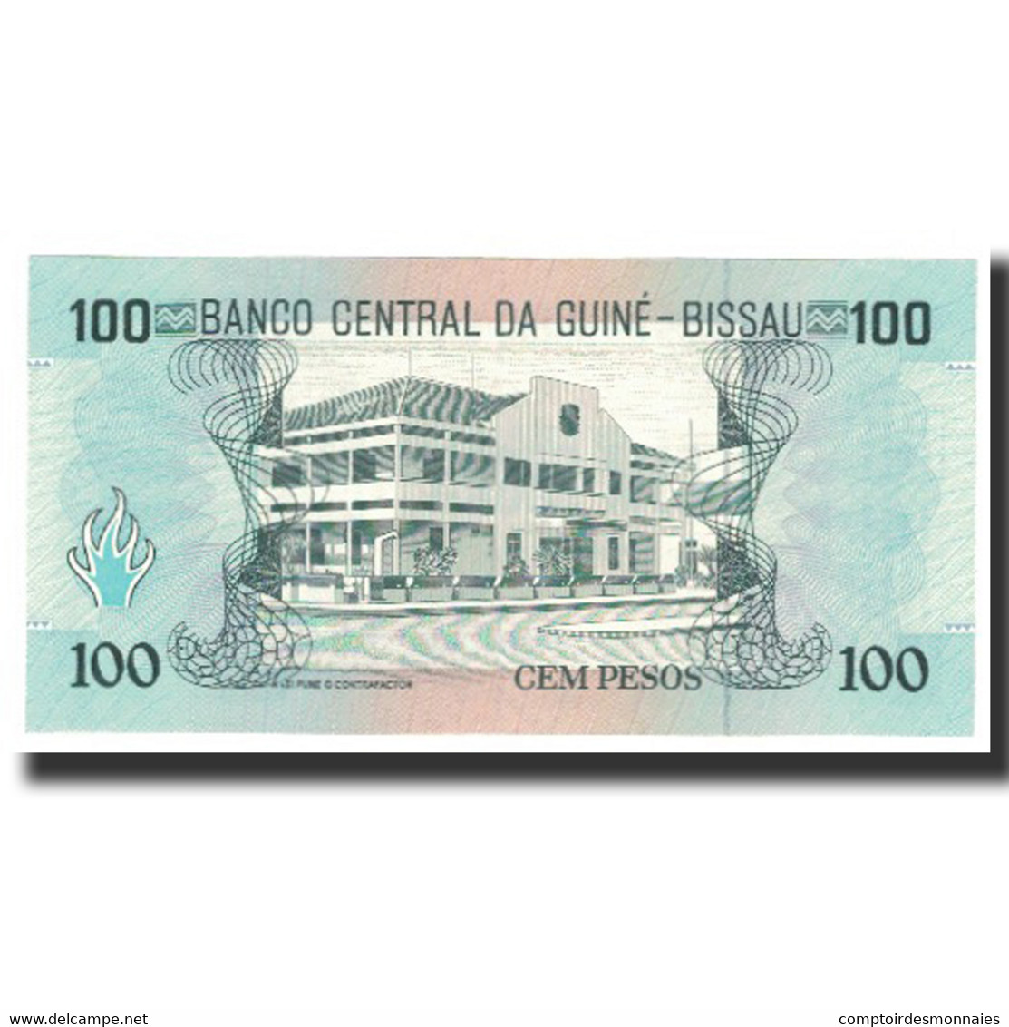 Billet, Guinea-Bissau, 100 Pesos, 1990, 1990-03-01, KM:11, SPL - Guinee-Bissau