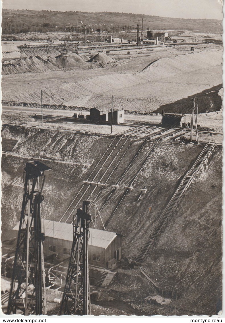 DAV : Haut  Rhin :  OTTMARSHEIM  Chantier , Mine , Fouille De L'  Usine , Canal De  Force Et  écluses , Puit - Ottmarsheim