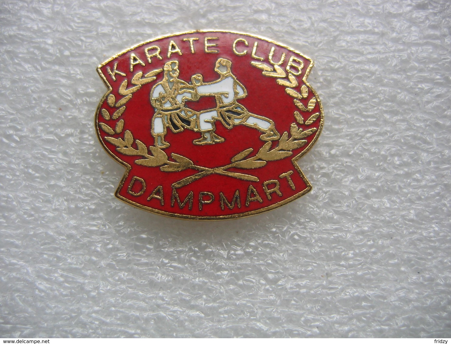 Pin's Du KARATE Club De La Ville De Dampmart (Dépt 77) - Ringen