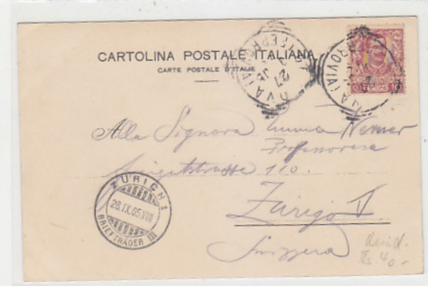 Genova - Carbonai Del Porto - 1905     (A-198-191110) - Andere & Zonder Classificatie