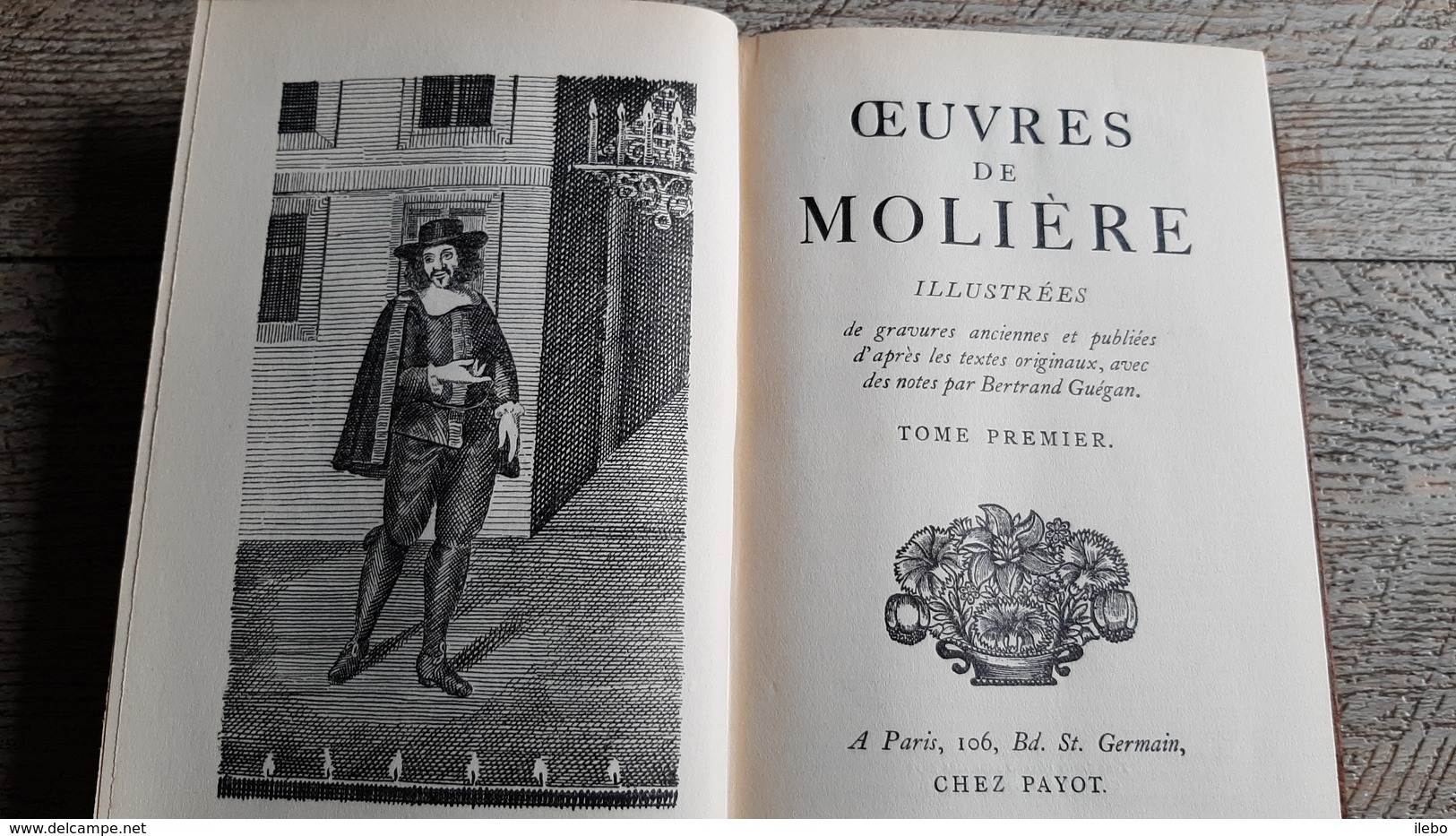 La Jalousie Du Barbouillé Le Médecin Volant L'étourdi Ou Les Contretemps Dépit Amoureux Molière Gravures 1927 - Auteurs Français