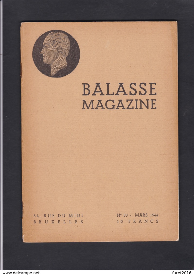 BALASSE MAGAZINE N° 33 Mars 1944 - Guides & Manuels