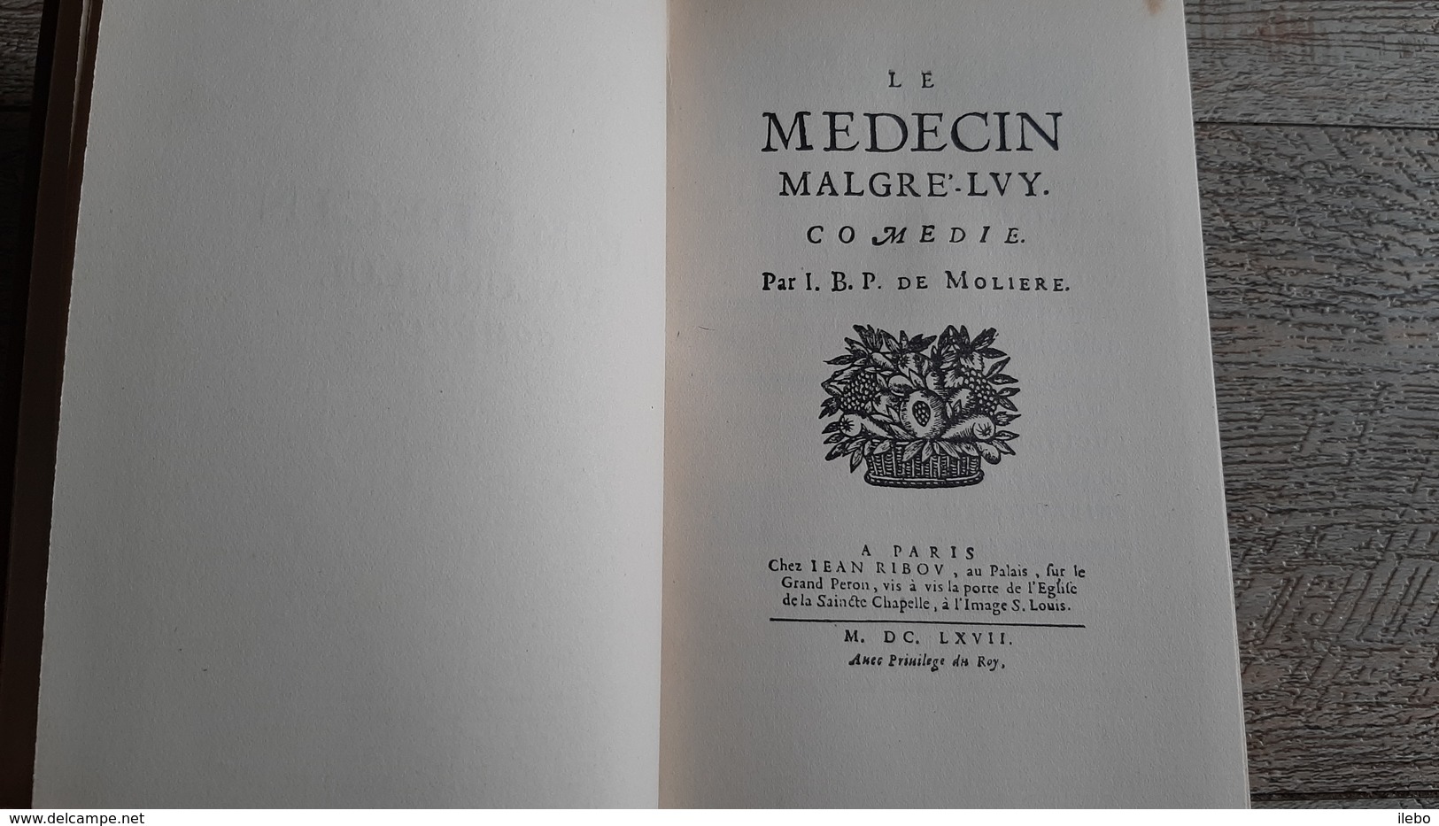 Le Médecin Malgré Lui Mélicerte Pastorale Le Sicilien Amphytrion George Dandin  Molière Gravures - Auteurs Français