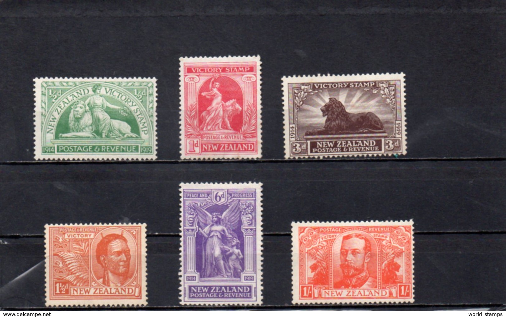 NOUVELLE ZELANDE 1915 * - Unused Stamps