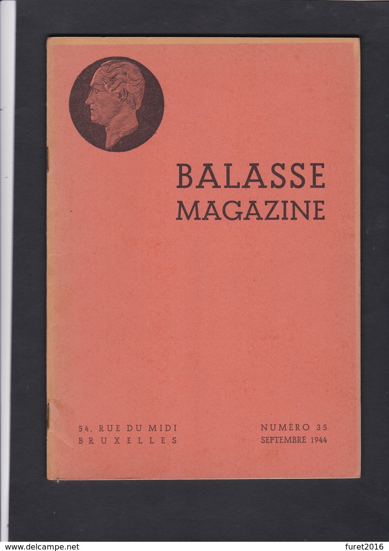 BALASSE MAGAZINE N° 35 Sept.1944 - Manuales