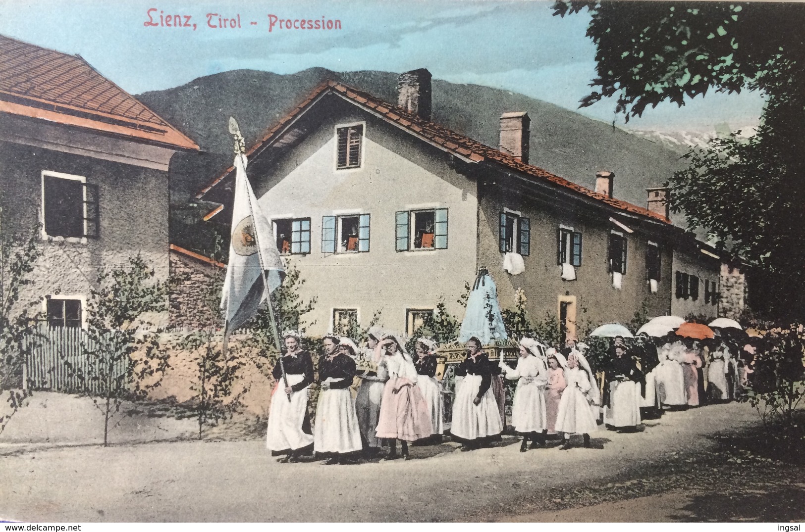 AUSTRIA, OSTERREICH, TIROL........Liens, Procession - Lienz