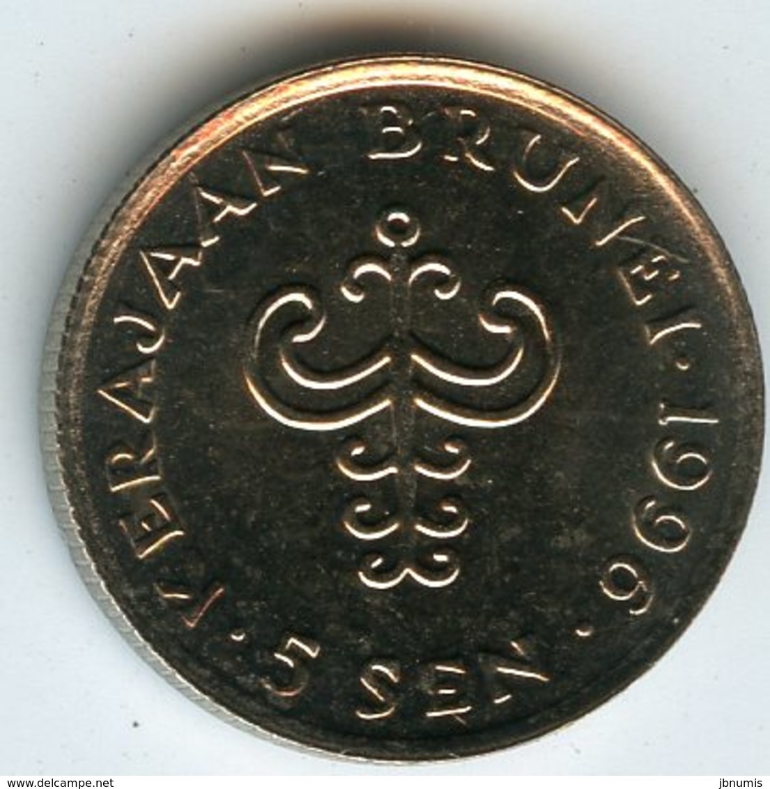 Brunei 5 Sen 1996 UNC KM 35 - Brunei