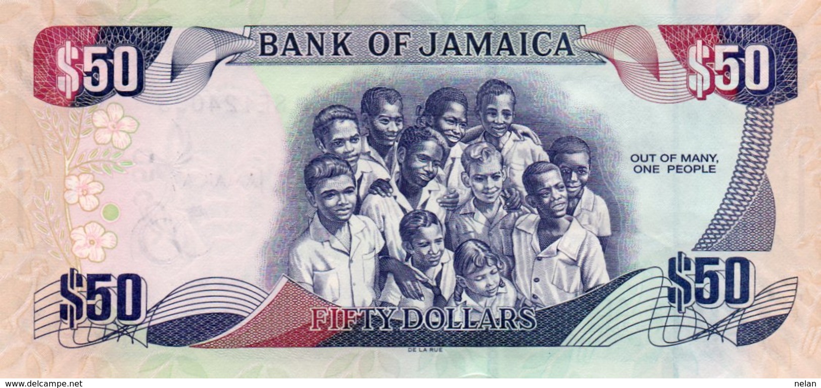 JAMAICA 50 DOLLARS 2012  P-89  UNC - Jamaica