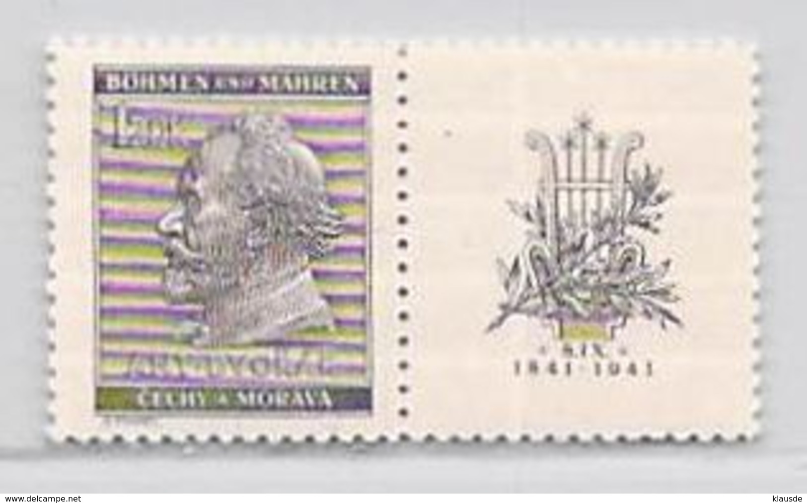 MiNr.74 WZd 21 Xx Deutschland Böhmen & Mähren - Unused Stamps