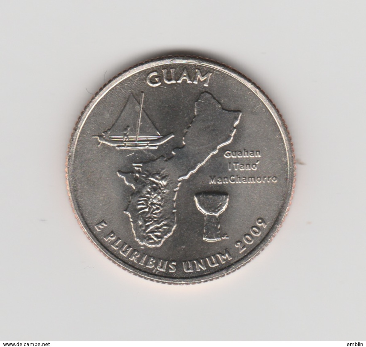 QUARTER DOLLAR DE GUAM 2009 - Andere - Oceanië
