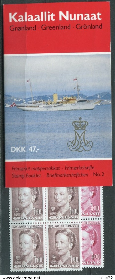 Grönland Mi# MH 2 Postfrisch MNH - Queen Margrethe - Carnets