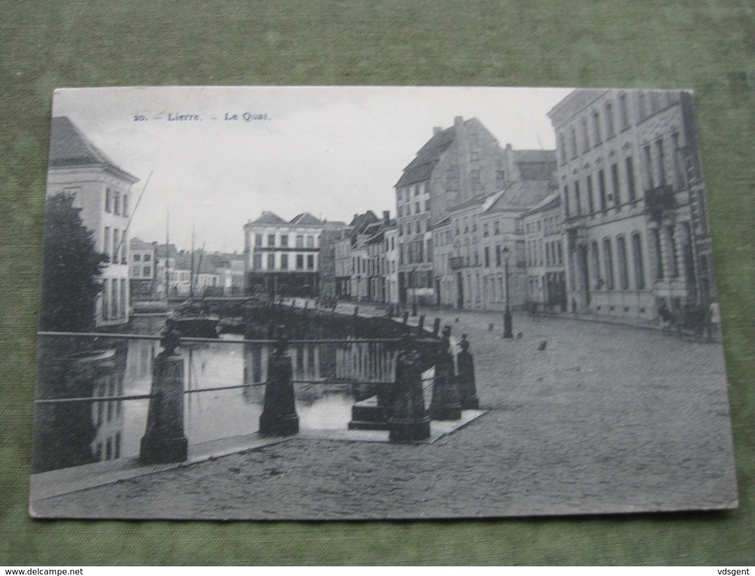 LIER - LE QUAI 1909 - Lier