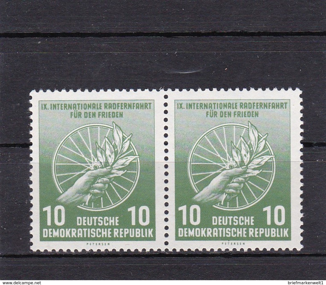 DDR, Nr. 521b Im Paar,**, Mi. 50,- Euro (T 15436) - Abarten Und Kuriositäten