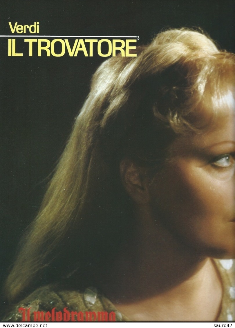 OP001 IL TROVATORE (G.Verdi) Ricciarelli, Carreras - 3 LP - Opéra & Opérette