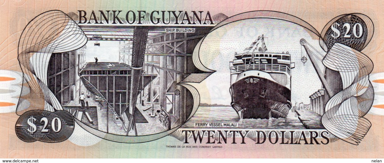 GUYANA 20 DOLLARS 2006  P-30  UNC - Guyana