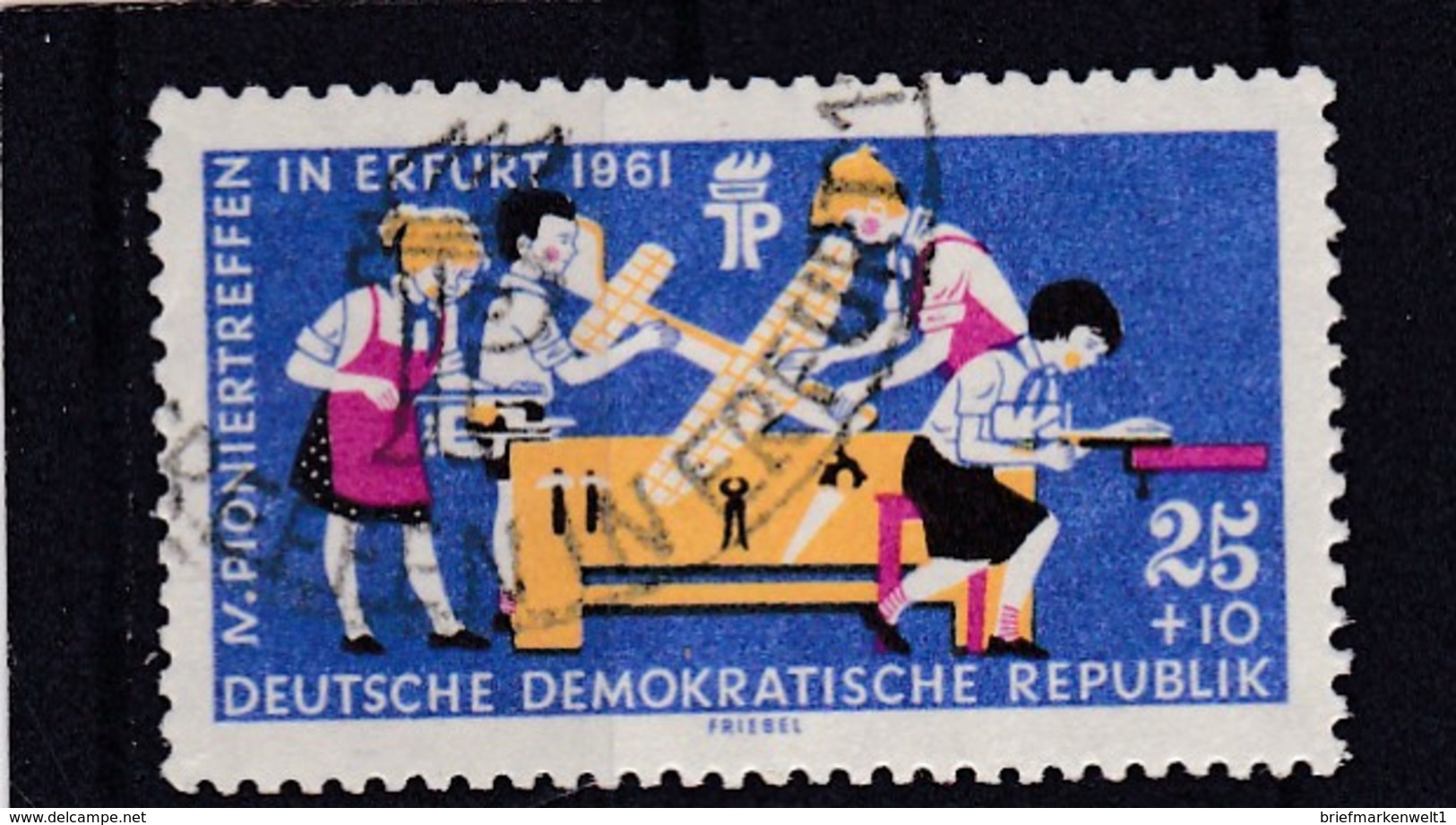 DDR, Nr. 829 Y, Gest., Gepr. Mayer, BPP, Mi. 15,- Euro (T 15439) - Abarten Und Kuriositäten