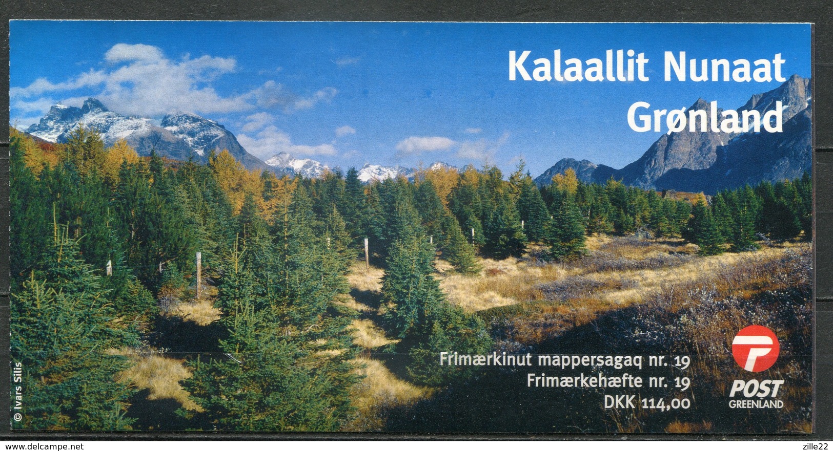 Grönland Mi# MH19 Postfrisch MNH - EUROPA CEPT, Flora Trees - Markenheftchen