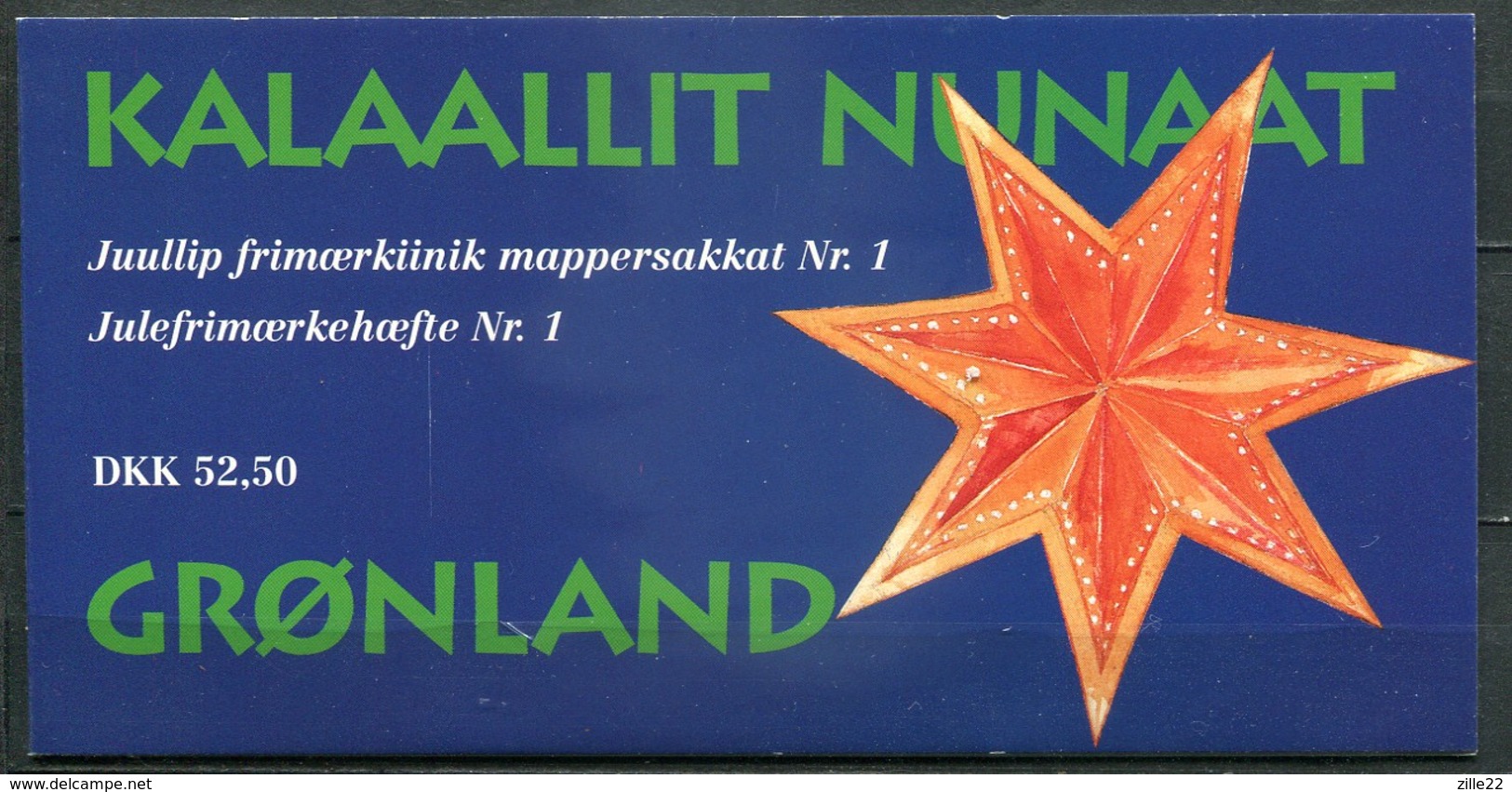 Grönland Mi# Weihnachts-MH 1 Postfrisch MNH - Christmas - Postzegelboekjes