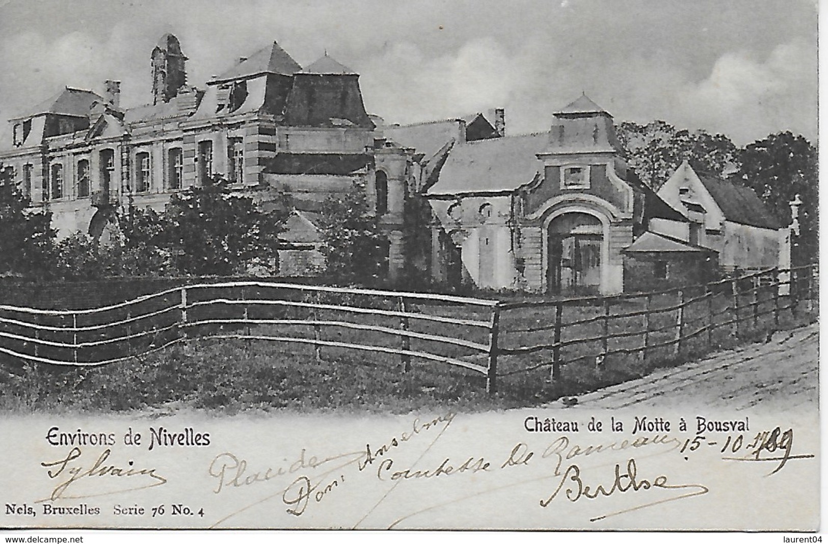 GENAPPE. BOUSVAL. CHATEAU DE LA MOTTE.  ENVIRONS DE NIVELLES - Genappe