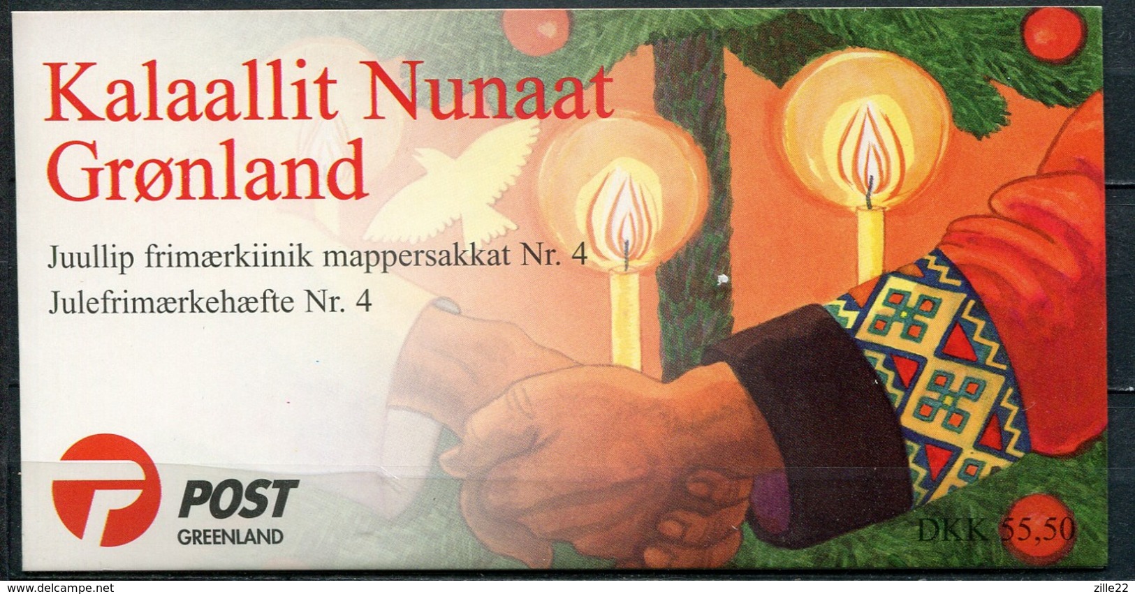 Grönland Mi# Weihnachts-MH 4 Postfrisch MNH - Christmas - Postzegelboekjes