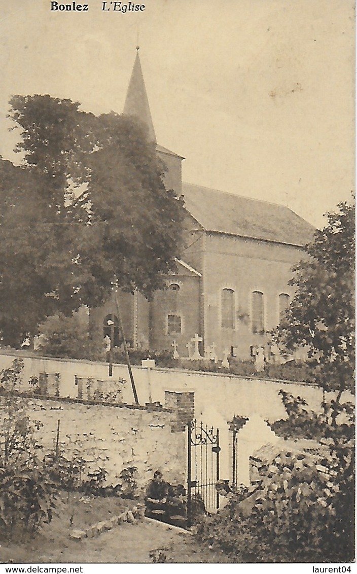 CHAUMONT GISTOUX.BONLEZ. L'EGLISE. ANIMATION. - Chaumont-Gistoux