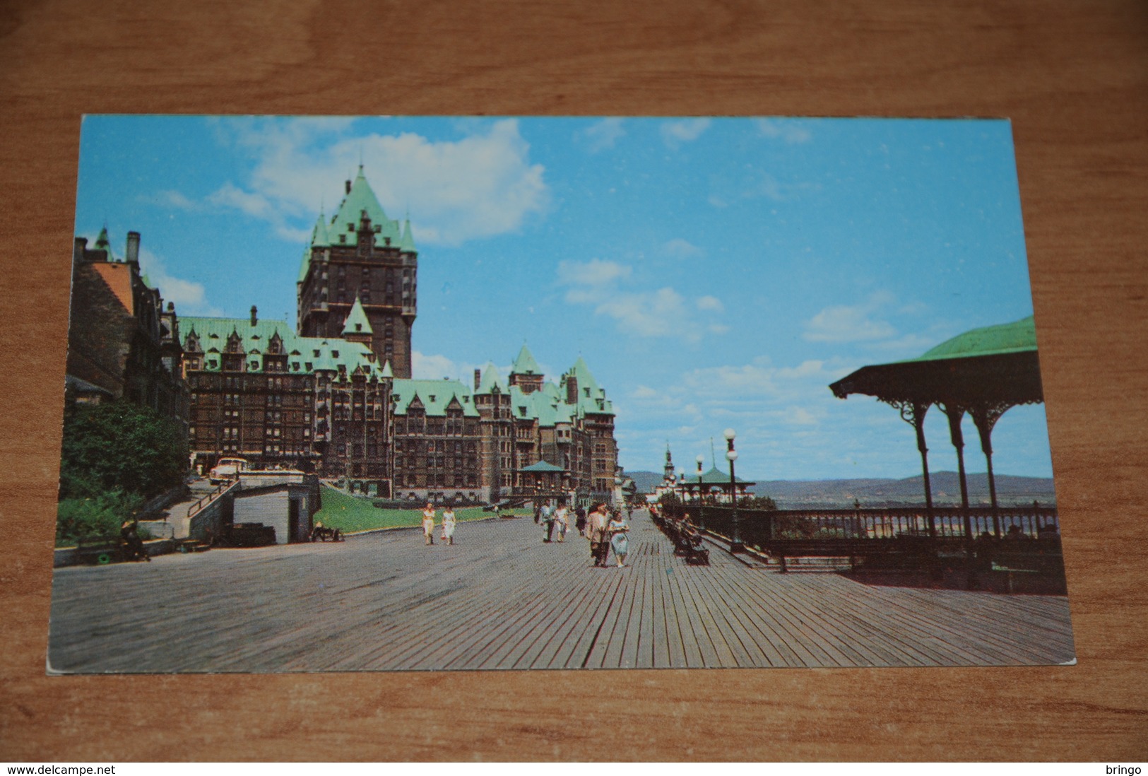 3309-         CANADA, QUEBEC, DUFFERIN TERRACE AND THE CHATEAU FRONTENAC - Québec - Château Frontenac