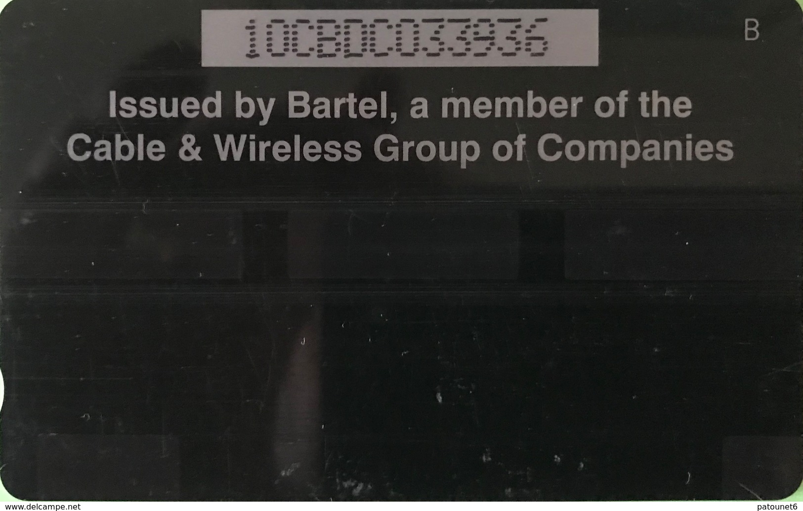 BARBADES  -  Prepaid  - Cable § Wireless -  Morgan Lewis Mill  -  B $ 40 - Barbados (Barbuda)