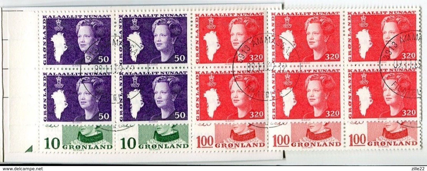 Grönland Mi# MH 1 Gestempelt - Queen Margrethe - Booklets