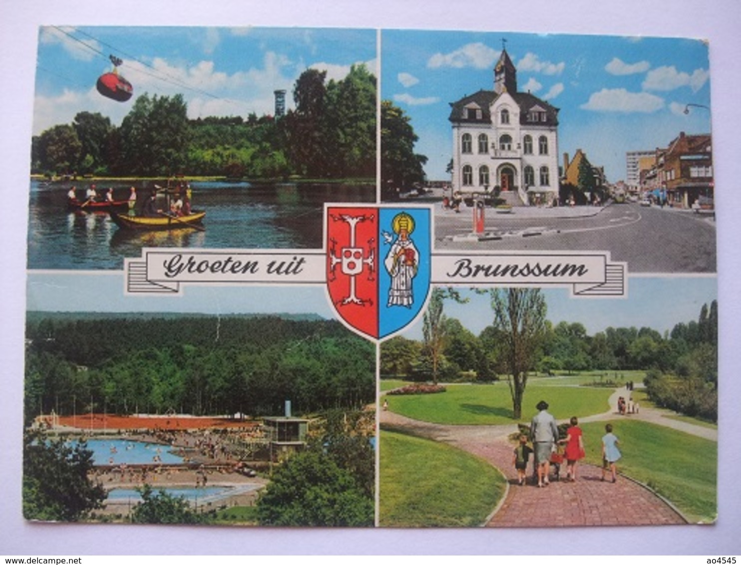 N64 Ansichtkaart Groeten Uit Brunssum - 1973 - Brunssum