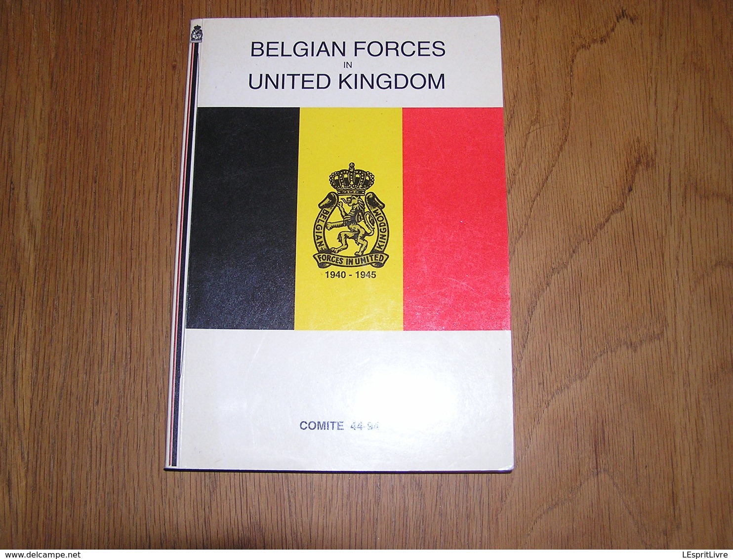 BELGIAN FORCES IN UNITED KINGDOM Guerre 40 45 Listing Para Commandos SAS Brigade Piron Marine Marchande Marin Belgique - Oorlog 1939-45