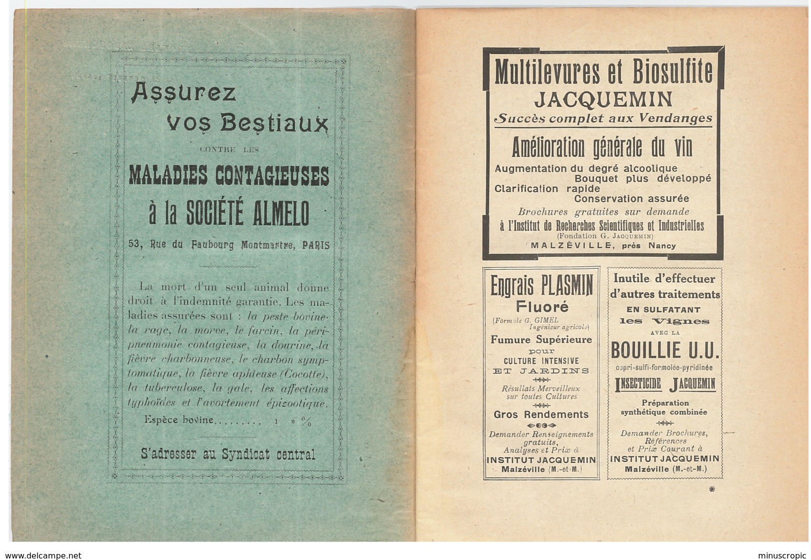 Le Métayage, Ses Caractères, Ses Avantages Et Ses Règles - Daniel ZOLLA - 1920 - Other & Unclassified