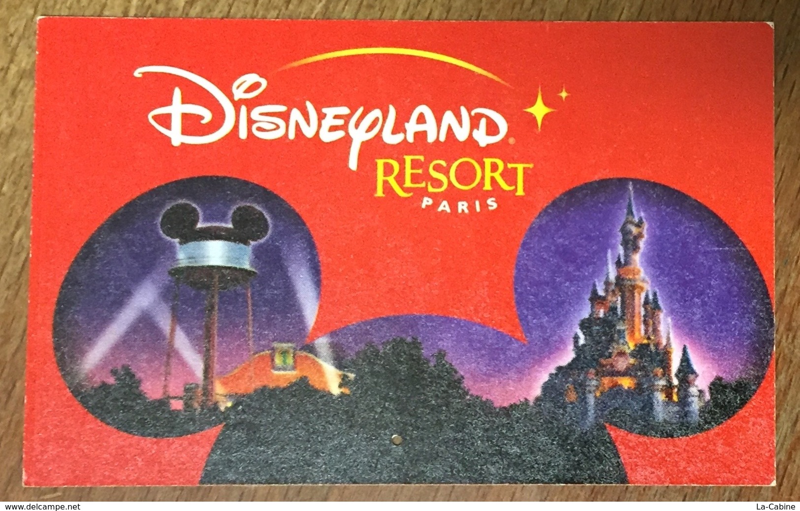 PASSEPORT DISNEYLAND RESORT PARIS MICKEY PAS TÉLÉCARTE PHONECARD - Disney