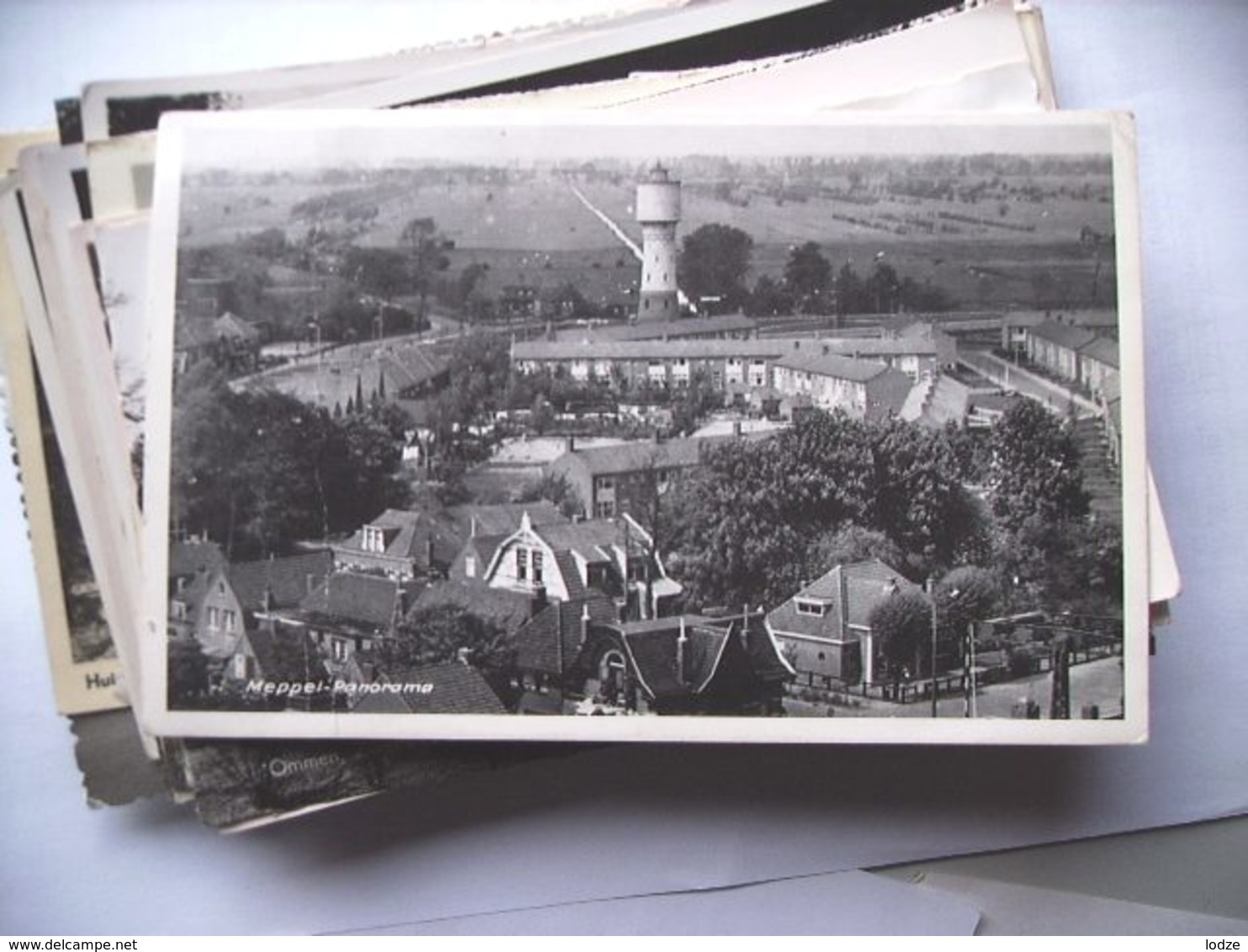 Nederland Holland Pays Bas Meppel Panorama Met Watertoren - Meppel