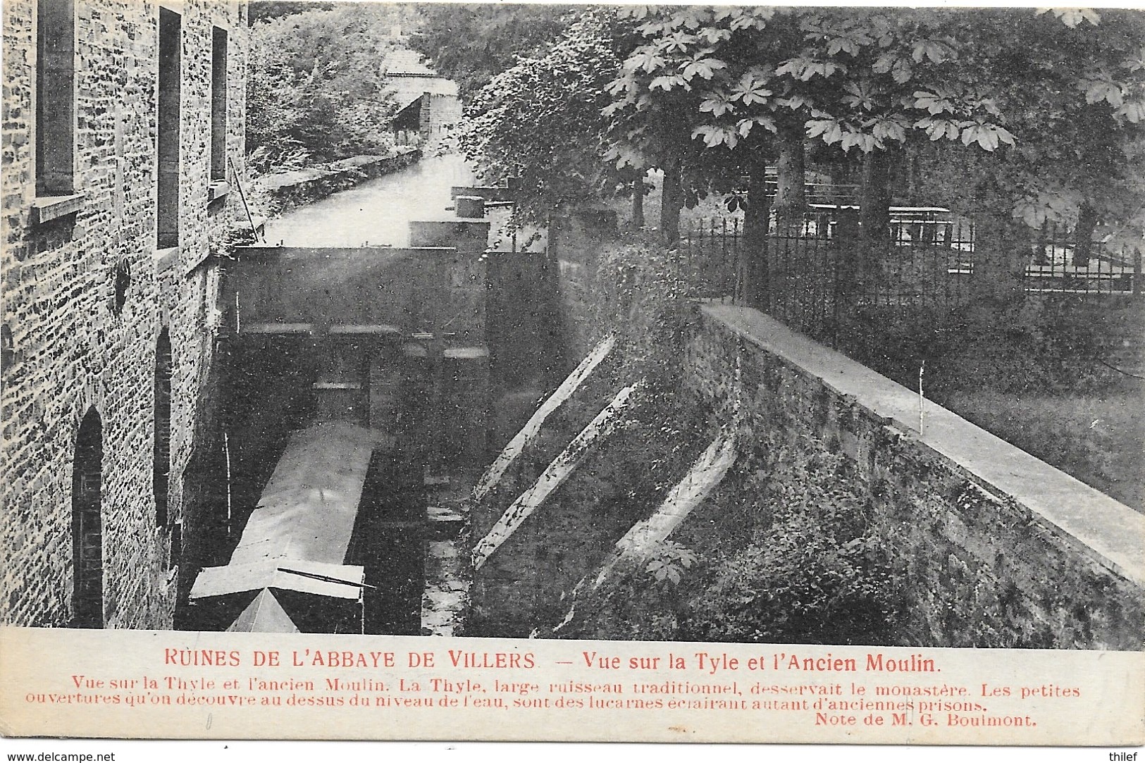 Villers-la-Ville NA14: Vue Sur La Tyle Et L'Ancien Moulin - Villers-la-Ville