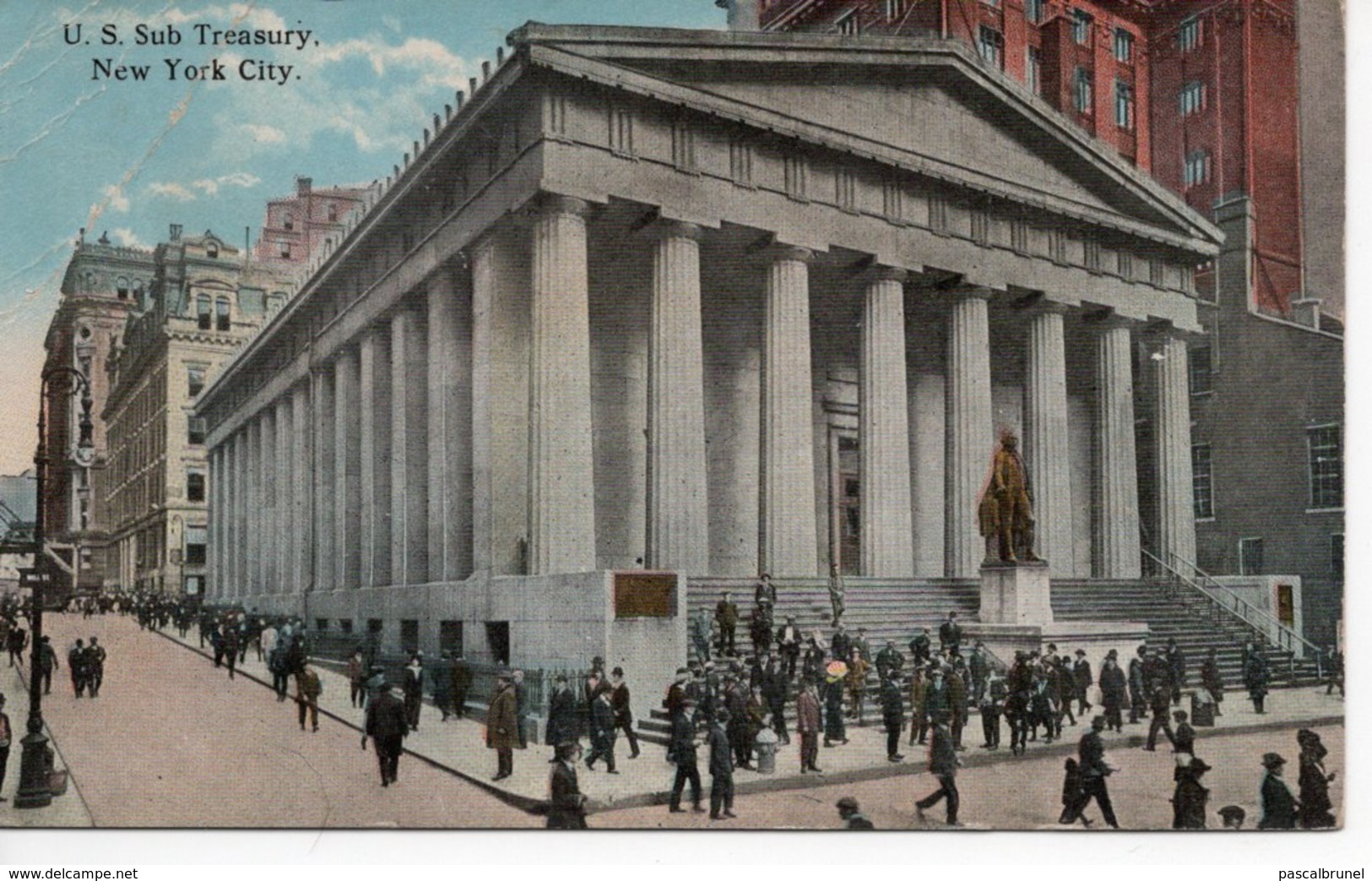 NEW YORK CITY - U.S. SUB TREASURY - Wall Street