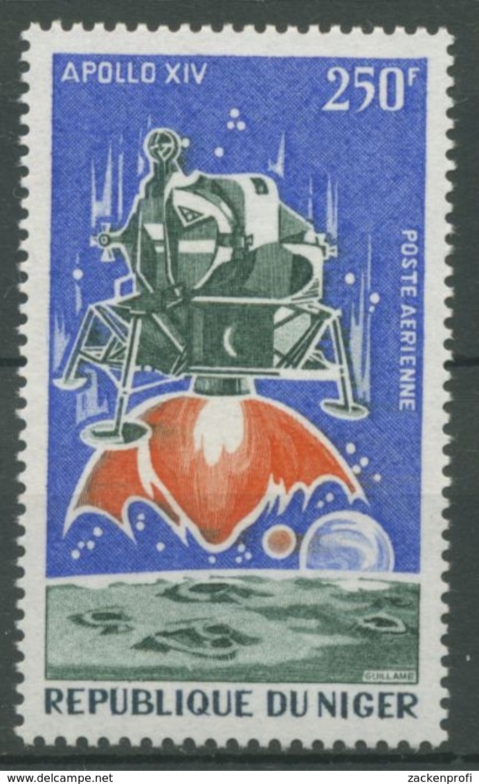 Niger 1971 Apollo 14 Dritte Bemannte Mondlandung 281 Postfrisch - Niger (1960-...)