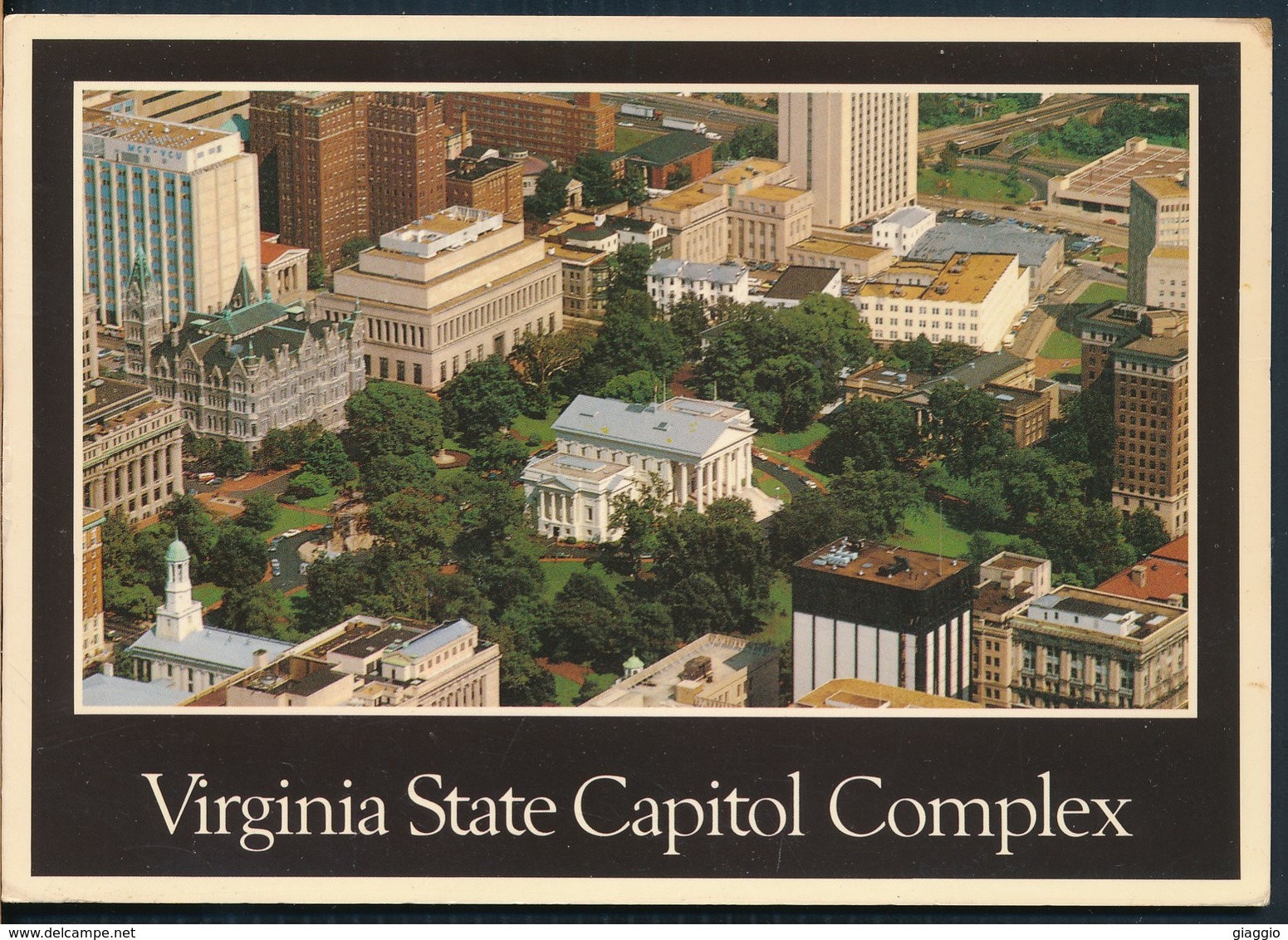 °°° 19619 - USA - VA - RICHMOND - CAPITOL COMPLEX - 1989 With Stamps °°° - Richmond