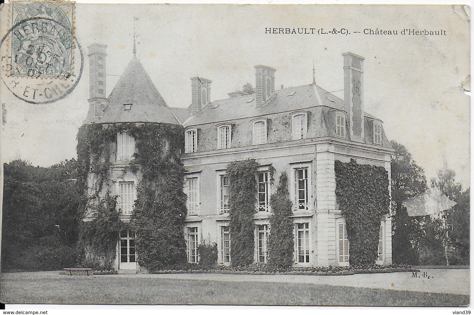 Herbault - Le Château D'Herbault   -  JCR 7 - Herbault