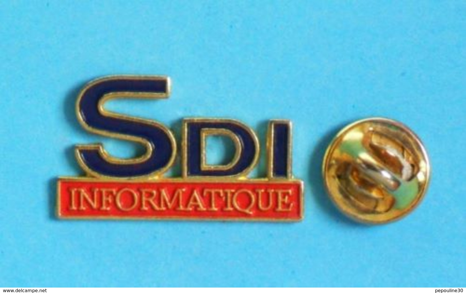 1 PIN'S //  ** SDI INFORMATIQUE ** - Informatique