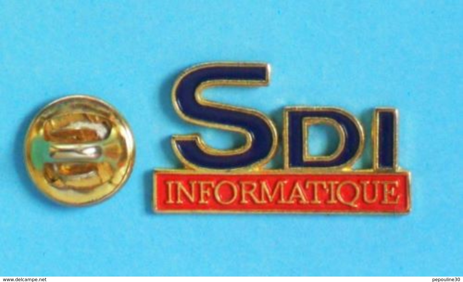 1 PIN'S //  ** SDI INFORMATIQUE ** - Informatique