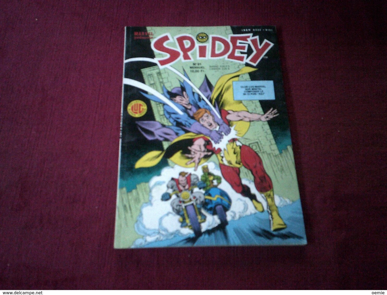 SPIDEY   N° 91 ANNEE  1987 - Spidey