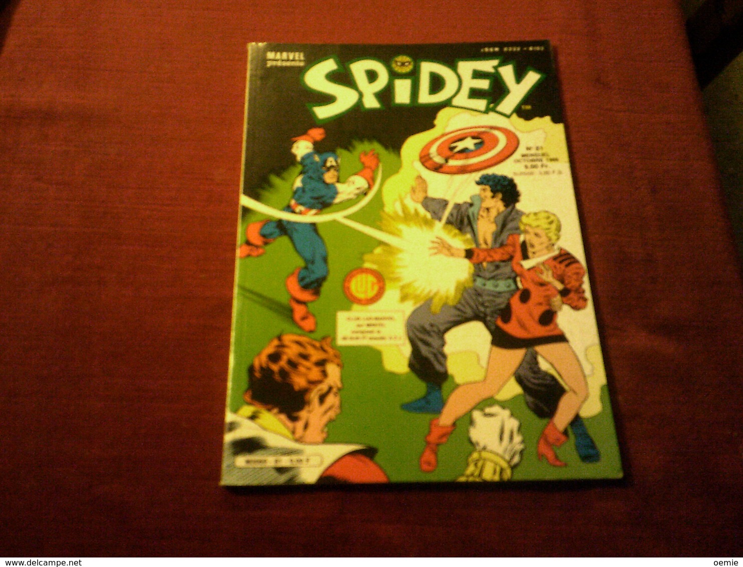 SPIDEY   N° 81  OCTOBRE   1986 - Spidey