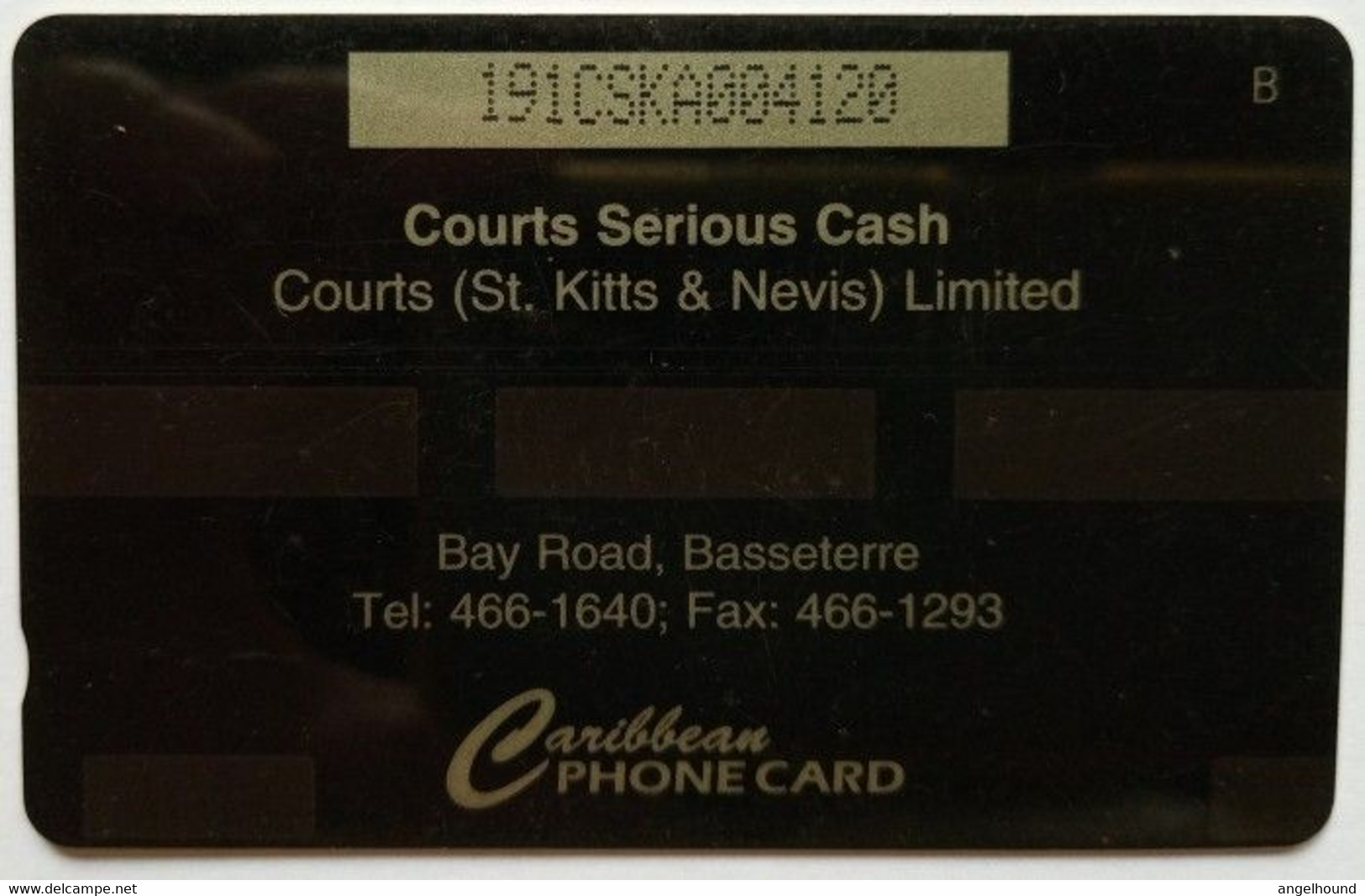 St Kitts And Nevis Cable And Wireless 191CSK  EC$10  " COURTS "  Mint - St. Kitts & Nevis