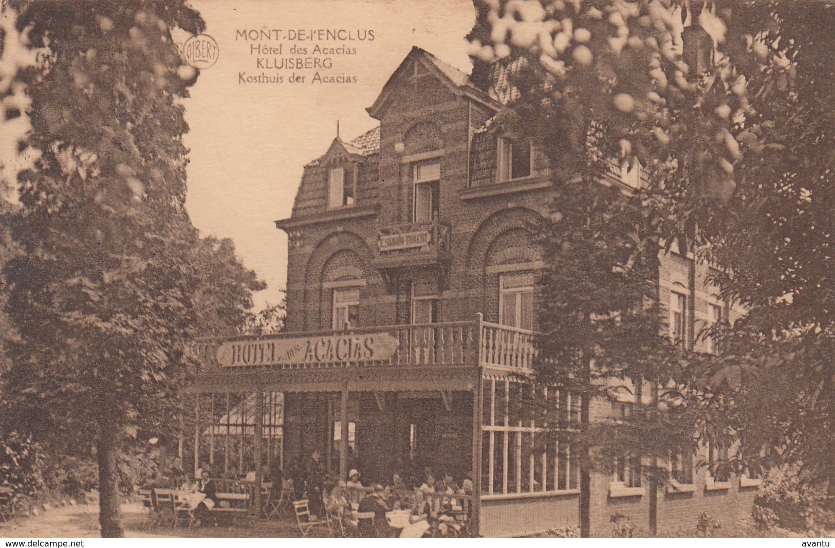 KLUISBERGEN / KLUISBERG / HOTEL ACACIAS  1925 - Kluisbergen