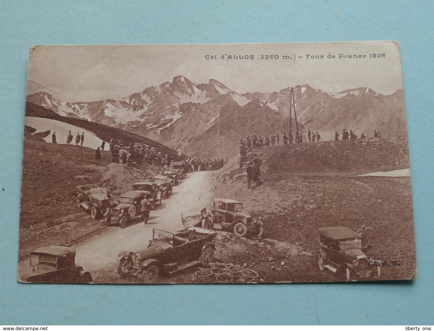 Col D'ALLOS ( 2250 M. ) - TOUR De FRANCE 1926 ( Edit.Cl M M - Voir Photo Svp > Détail ) ! - Ciclismo