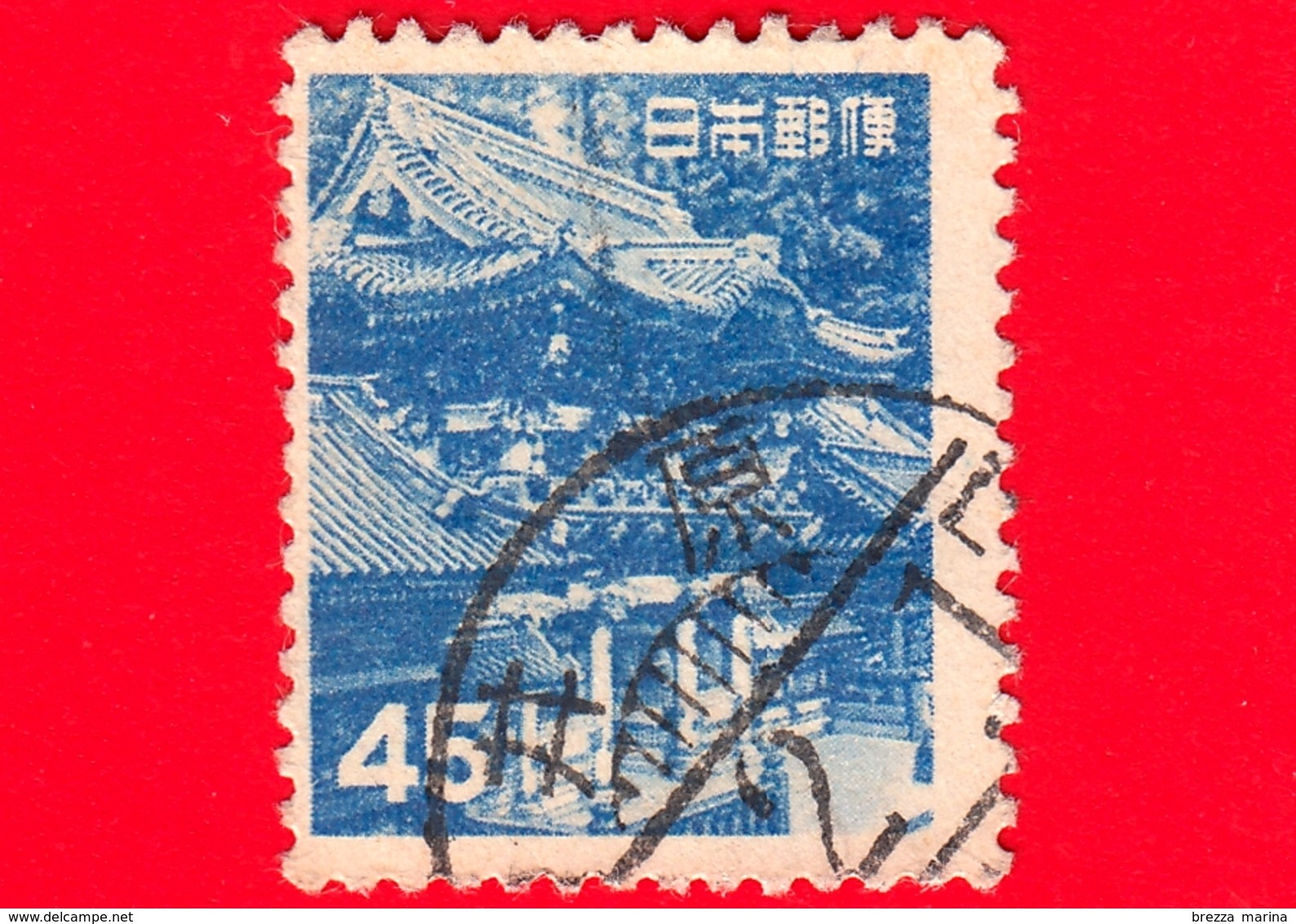 GIAPPONE - Usato - 1952 - Porta Di Yomei, Santuario Di Tōshō-gū - Nikko - 45 - Usati
