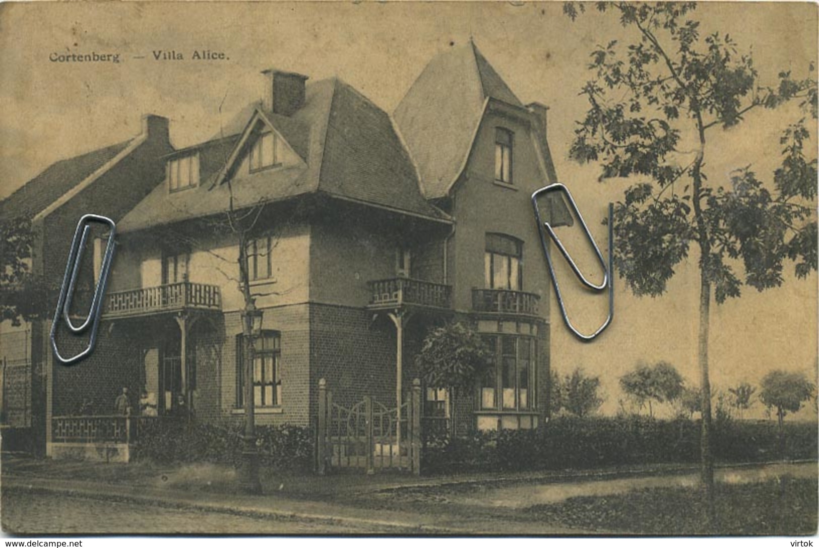 Kortenberg :   Villa ALICE  ( Geschreven 1913 Met Zegel ) - Kortenberg