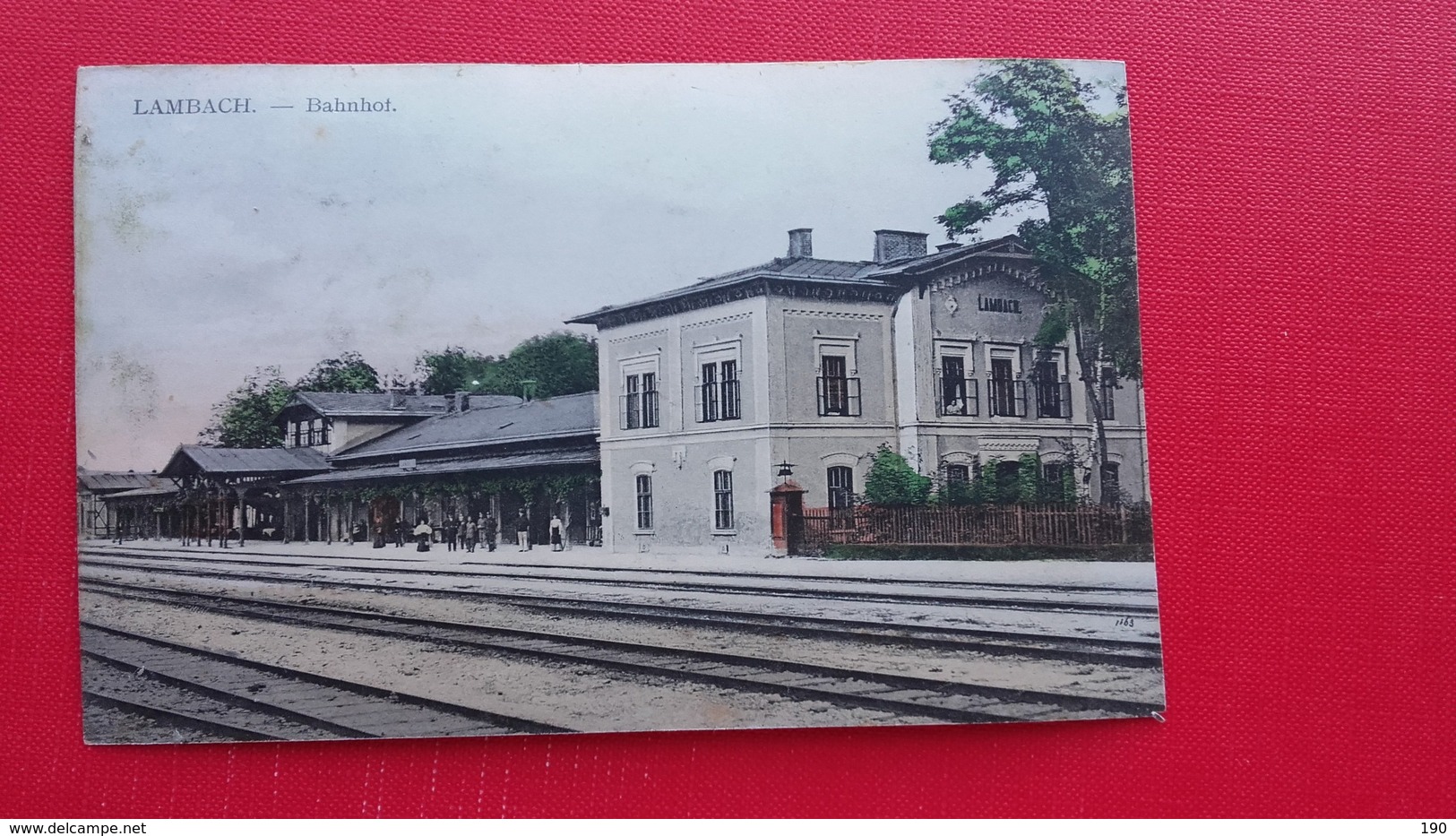 Lambach.Bahnhof.Railway Station - Lambach